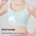 Dissang Same Style Mesh Breathable Beauty Back Seamless Sports Vest With Chest Pad For Fitness Comfort_ecoleips.com