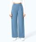 Elegant High-Waisted Straight Leg Pants For Women – Stretchy Office & Casual Trousers, Lightweight Breathable Fabric, Comfort Fit_ecoleips.com