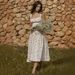 S32126 Spring/Summer Women's European And American Style Strap Short-Sleeve Tube Top Floral Print A-Line Long Dress_ecoleips.com