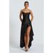 Summer Sexy Women's Backless Ruffled Irregular Dress American Style Hot Selling_ecoleips.com
