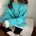 cotton Casual Sweatshirt Women, Spring Autumn Thin Loose-fitting Korean Style Trendy Student And Friendship_ecoleips.com