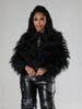 Women's Clothing Short Faux Fur Cardigan 6 Loose Plush Outerwear Lightweight Coat_ecoleips.com