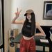 Korean Style Sweet Spicy Girl Sleeveless Racerback Camisole Vest For Women New Shoulder-Cutting Short Outer Wear Unique_ecoleips.com