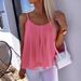 Women's Clothing Casual Fashion Suspenders Loose Chiffon Small Vest Top_ecoleips.com