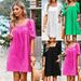Diyun European And American Solid Color Square-neck For Women, 2023 Summer Elegant Hollow-out Jacquard_ecoleips.com