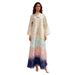 Luxury Embroidered Abaya Dress – Elegant Gradient Dubai Muslim Gown With Jacquard Fabric, Modest Long Sleeve Prayer Dress_ecoleips.com
