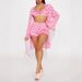 Women's Three Piece Set Sexy Front Opening Long Sleeved Comfortable Shorts_ecoleips.com