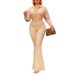 Women's Clothing Solid Color Long Sleeved Lapel Short Shirt Top Wide Leg Trousers Two Piece Suit_ecoleips.com