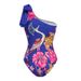 Women's Fashion Printed Swimsuit European American Style One-Piece Two-Piece Design Sexy Vacation Style_ecoleips.com