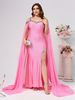 Women's Clothing New Sling Sequin Solid Color Trailing Dress_ecoleips.com
