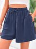 2025s 2025 Summer New Women's Beach Casual Fashion Elegant Versatile Shorts For Women_ecoleips.com