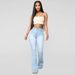 Women's Classic High-Waisted Slim Fit Denim Trousers Bulk Discounts Available_ecoleips.com
