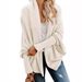 Aria Basics Aria Basics 2025 Spring New European And American Style Knitted Cardigan Plus Size Women's Coat Sweater_ecoleips.com