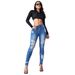 Women's Clothing Spring And Summer New Slim Fit Hip Leg Pants_ecoleips.com