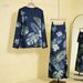 Women's Fashionable Long Dress Two Piece Set Muslim Clothing_ecoleips.com