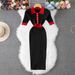 Women's Clothing Summer New Polo Knitted Dress Female Slim Fit Temperament_ecoleips.com