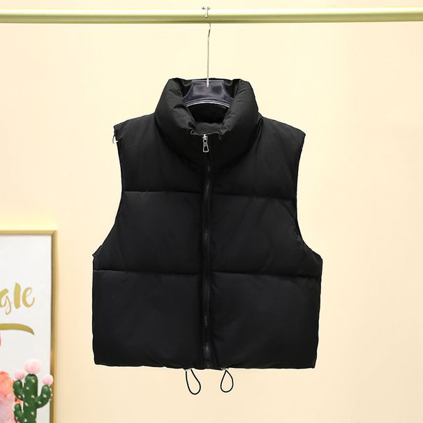 K Women's Short Cotton Vest; New Product; Sleeveless Cotton Vest_ecoleips.com