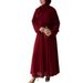 Minimalist Chiffon Blouse & Midi Skirt Set – Long Sleeve Office-To-Dinner Outfit (Black, Navy, Wine, Beige, Brown, Xs-Xxxl)_ecoleips.com