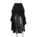 Women's Sexy Skirt Dark Style American Retro Irregular Skirt for Summer 2024 New Fashionable Bottoms_ecoleips.com