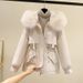 Women's Clothing Plus Velvet Thickened Winter New Style Parka Versatile Cotton Coat Women's Short Cotton Coat Loose Jacket_ecoleips.com