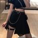 Street Dance Costume Hot Workwear Half Skirt Women BF Style Hip Hop Sister Disco Cool Girl Outfit Top Set_ecoleips.com
