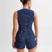 Women's Clothing Spring And Summer Fashion Casual Sleeveless High Waist Denim Suit_ecoleips.com