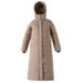 Women's Oversized Long Winter Coat, Streetwear Padded Jacket, Thickened Cotton Trench Coat For Casual Comfort_ecoleips.com