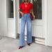Women's High-Waisted Flare Jeans With Multi-Pockets – Vintage-Inspired Bootcut Denim Pants For Casual & Office Wear_ecoleips.com
