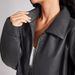 Women's Clothing Plus Size Oversized Biker Jacket Faux Leather Motorcycle Jacket For Fall_ecoleips.com