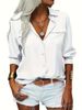European American Autumn/Winter New Women's Shirt With Turn-down Collar And Long Sleeves_ecoleips.com