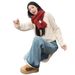 Women's Clothing High-Waisted Retro Blue Straight Leg Jeans Women's Fleece Lined Wide Leg Pants Winter New Style Light Colored_ecoleips.com