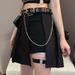 Spicy Workwear Half Skirt Women BF Style Hip Hop Street Drag Queen Disco Cool Girl Outfit Pure Desire Top Set_ecoleips.com
