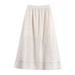 ZARW's Self-designed Fashionable Hollow-out Embroidered Camisole Top Skirt Set, European And American Style New Summer_ecoleips.com