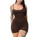 Voya Voya Women's Sexy Style Tight Jumpsuit Summer New High Waisted Backless Bodybuilding Three Part Pants For Women_ecoleips.com