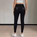 Women's Clothing Retro Old Money Style Casual Knit Trousers With Rhinestone Bow, Straight Leg, Loose Fit, Black Stretch Skinny Jeans_ecoleips.com