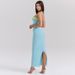 Elegant Women Vacation Maxi Dress Spaghetti Straps With Delicate Lace Trim Fashion Slimming Long Summer Beach Holiday Dress_ecoleips.com