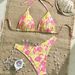 Women's Clothing Shell Print Lace-Up Bikini Set –Sleek Lines, Confident Silhouette Sexy & Fresh Two-Piece Swimwear For Women_ecoleips.com