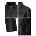 "Tailored PU Leather Jacket For Women - Slim Fit Washed Faux Leather Coat With Stand Collar & Belt Detail, Office & Night Out Essential (Black)"_ecoleips.com