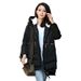 Women's Clothing Plus size down cotton jacket fat MM student maternity wear medium and long cotton coat female 200 catties loose cotton jacket_ecoleips.com