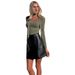 Voya Women's High-end Style Imperial Style T-shirt With Spring And Summer Square Collar And Lace Up, Slim Fit And Temperament Short Top_ecoleips.com