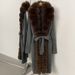 Luxury Fox Fur Trim Oversized Knit Cardigan – Korean Minimalist Longline Coatigan (Neutral Palette & Cashmere-Like Softness)_ecoleips.com
