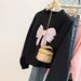 Korean-style Real-shot Plus-size Round-neck Sweatshirt Without Hood Women, Loose-fitting, Thin, Embroidered Long-sleeve_ecoleips.com