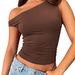 Women's Clothing Summer New All Match Solid Color Splicing Decorative Small Vest Short Suit Women Wholesale_ecoleips.com