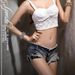 Sexy Y2k Women's Jeans Denim Shorts Splice Lace Ultra-low Rise Hot Pants Nightclub DJ Pole Dance DS Party Vintage Ripped Shorts_ecoleips.com