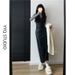 Two-Piece Set New High-Neck Base Shirt + Camisole For Women Spring Waist-Cinching Elegant Inner Dress High-End Leather_ecoleips.com