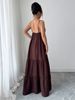Elegant And High-End Halter Long Dress For Women's Wear Spring/Summer 2026_ecoleips.com