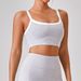 Women's Clothing White Edge Nude Outdoor Sports Underwear For Women With Shockproof High Strength Thin Shoulder Straps And Beautiful Back Yoga Vest_ecoleips.com