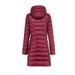Women's Lightweight Long Puffer Jacket With Detachable Hood Slim Fit Down Coat For Plus Size Warm Winter Outerwear_ecoleips.com