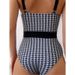 Stylish High-Waisted One-Piece Swimsuit For Women – Slimming Floral Print Bathing Suit With Soft Padding_ecoleips.com
