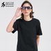 Aria Basics Aria Basics Zhongde BYB23000 Style Pound Short Sleeve T-Shirt For Men Women, Pure Cotton, Spring And Summer, Solid Color,_ecoleips.com
